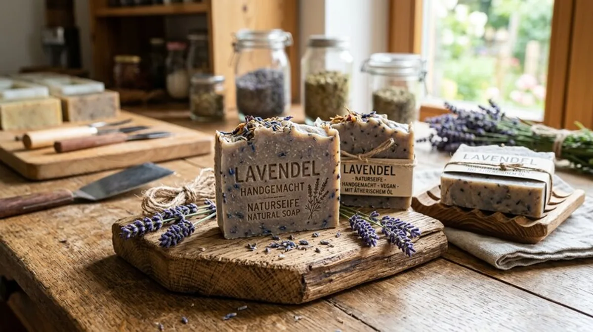 Handmade Lavender Natural Soap: Pure Relaxation