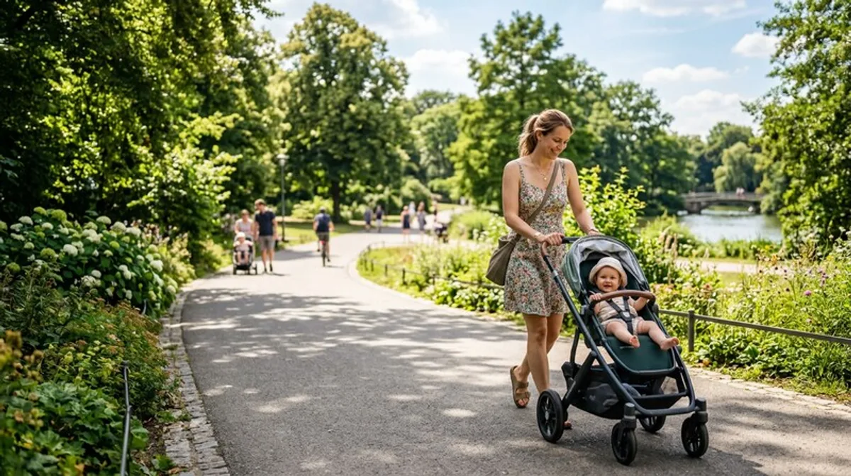 Kinderwagen im Park: Tipps für Mutter & Baby