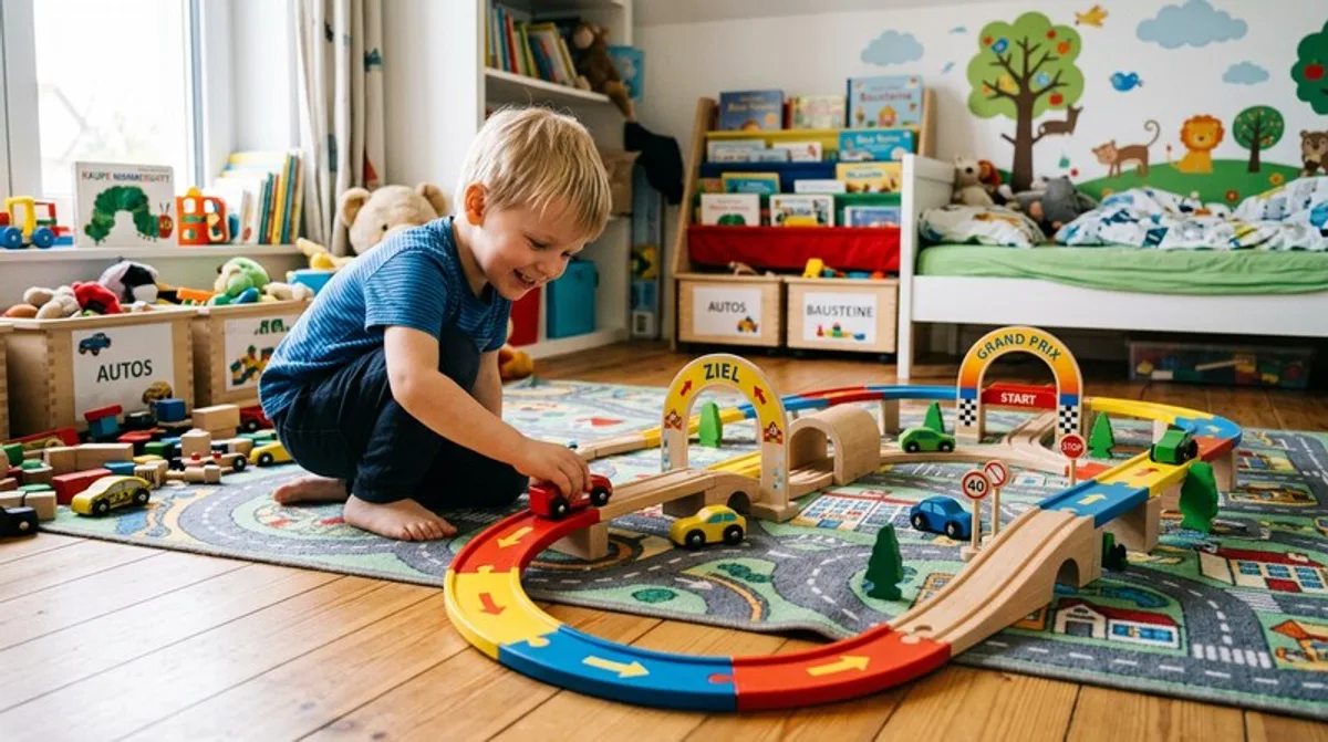 Toy Cars & Race Tracks: Ideas for the Kids' Room
