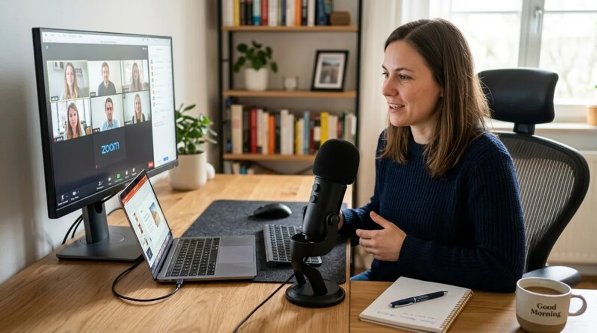 Zoom Desk Microphone: Better Home Office with Deals